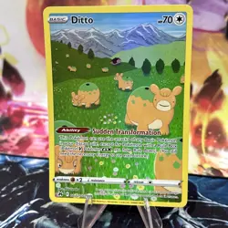 Pokemon TCG Ditto Crown Zenith-Galarian Gallery Gg22/Gg70 Holo Ultra Rare NM - Image 1