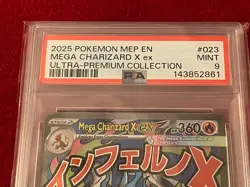 Pokemon Mega Charizard X EX UPC PSA 9 Mint - Image 4