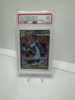 2025 POKEMON MEP ULTRA-PREMIUM COLLECTION MEGA CHARIZARD X EX PSA 9 - Image 1