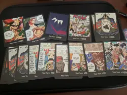 One Piece TCG SR and promo x50, 16x foil dom cards - mixed sets OP01-09 - Image 5