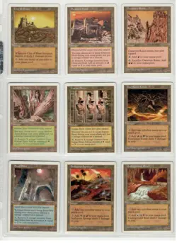 5th Edition Set of 291/449 & Doubles. NM-LP. Game of Chaos, Winds Change ...MTG - Image 5