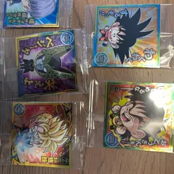 Dragon Ball Trading Card Ultra Rare Wafers Seal Set 7 Unopened Condition - Image 2
