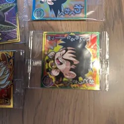 Dragon Ball Trading Card Ultra Rare Wafers Seal Set 7 Unopened Condition - Image 5