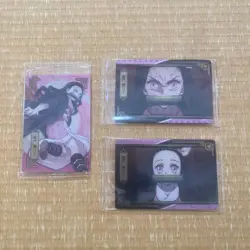 Demon Slayer Nezuko Kamado Wafers Card Mugen Train 002 Unopened Trading - Image 1