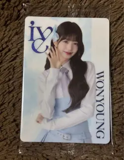 IVE Trading Card WONYOUNG Unopened Single Card from - Image 1