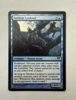 Tandem Lookout x1 *FOIL* MTG Avacyn Restored 1x Magic Excellent Light Play EX LP - Image 1