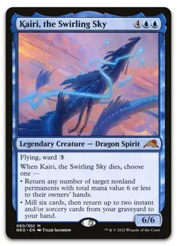 Kairi, the Swirling Sky #60 (LP) Kamigawa Neon Dynasty NEO Magic MTG - Image 1