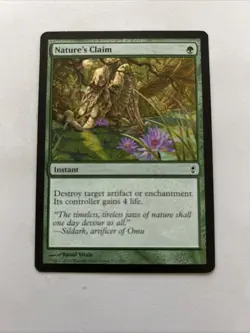 Magic the Gathering MTG Conspiracy NATURE'S CLAIM - Image 1