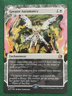 Greater Auramancy M Wilds of Eldraine: Enchanting Tales 4 NM - Image 1