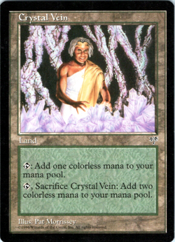 MTG Crystal Vein Mirage Regular Uncommon, Never Played - Image 2