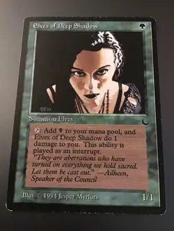 MTG The Dark Elves of Deep Shadow LP - Image 1