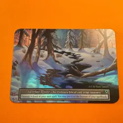 Winter River FOIL Ordinary Sorcery: Contested Realm Alpha Box Topper - Image 1