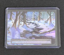 Winter River - FOIL BOX TOPPER - Sorcery Contested Realm - Alpha Edition - Image 1