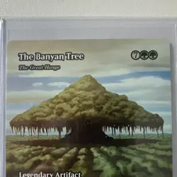 Magic: The Gathering The Banyan Tree Legendary Artifact Green TLE M0041 2025 - Image 3
