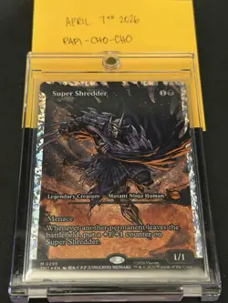 MTG Super Shredder (Showcase) (Fracture Foil) - Teenage Mutant Ninja Turtles TMT - Image 2