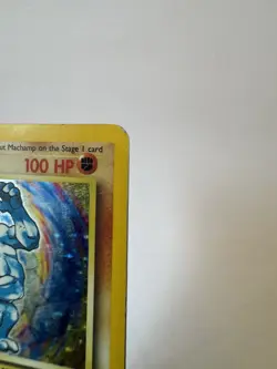 Pokemon TCG Machamp Holo 1st Edition Base Set 8/102 - MP Condition - Image 4