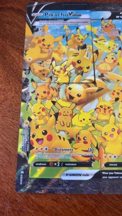 ULTRA RARE Pikachu V-Union 4-Card Set Pokemon TCG SWSH139-142 Holo Promo - Image 5