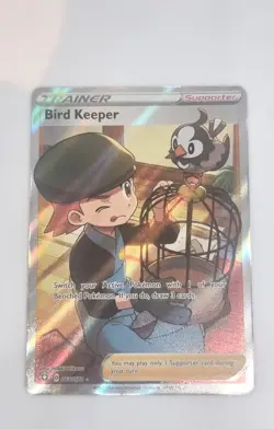 Pokemon TCG Bird Keeper Shining Fates 066/072 Holo Ultra Rare - Image 1