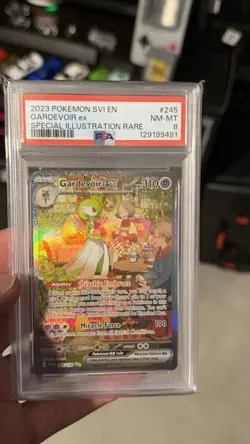 Gardevoir ex 245/198 Scarlet Violet Special Illustration SIR Pokemon TCG PSA 8 - Image 1