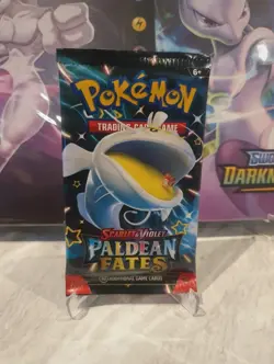 Pokemon TCG Paldean Fates Booster Pack And Binder Bundle New Mewtwo Free UK Del - Image 2