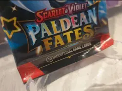 Pokemon TCG Paldean Fates Booster Pack And Binder Bundle New Mewtwo Free UK Del - Image 3