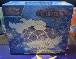 Pokemon TCG Stellar Crown Elite Trainer Box ETB Sealed - Image 1
