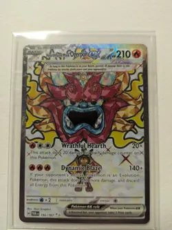 Hearthflame Mask Ogerpon ex 192/167 Holo Twilight Masquerade Pokemon tcg NM - Image 2