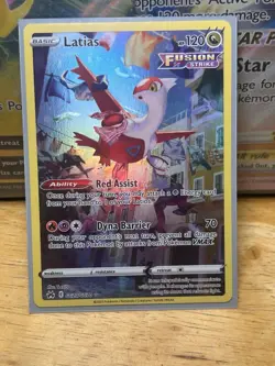 Pokemon Latias Crown Zenith GG20/70 Ultra Rare Full Art Holo 120 HP English - Image 1