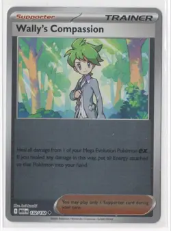 Pokemon Mega Evolution 132/132 Wally's Compassion Reverse Holo - Image 1
