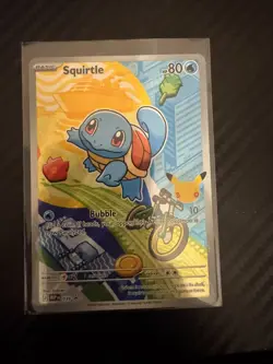Pokemon TCG Squirtle 039 | First Partner 30th Anniversary Full Art | NM/M - Image 1