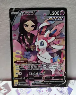 Pokemon TCG Sylveon V TG14/TG30 Swsh09: Brilliant Stars Trainer Gallery Holo -NM - Image 1