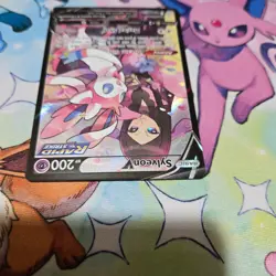Pokemon TCG Sylveon V TG14/TG30 Swsh09: Brilliant Stars Trainer Gallery Holo -NM - Image 2