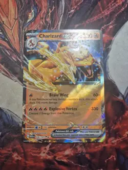 Charizard ex 006/165 Sv: Scarlet & Violet 151 Holo Pokemon TCG NM - Image 1