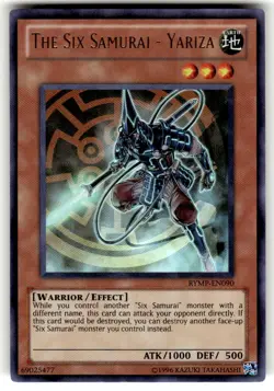 The Six Samurai - Yariza RYMP-EN090 Ra Yellow Mega Pack Unlimited NM - Image 1