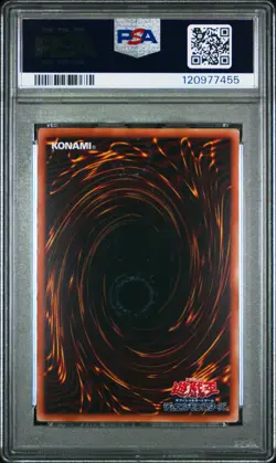 2025 YU-GI-OH! JPN QCAC-QUARTER CENTURY ART COLL SKY STRIKER ACE - RAYE PSA 10 - Image 2