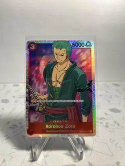 Roronoa Zoro OP01-025 - One Piece TCG - SR Near-Mint Super Rare Foil English - Image 2