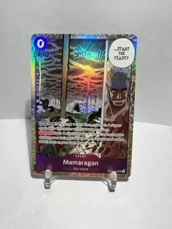 Mamaragan Foil SR OP15-078 One Piece OP15 Adventure on Kami’s Island English NM - Image 1