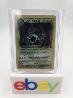Dark Golbat - 7/82 - Pokemon Team Rocket Holo Rare Card WOTC Vintage NM/LP - Image 1
