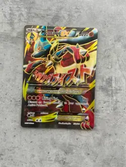 Mega Lucario EX 55a/111 Furious Fists Full Art Ultra Rare Pokemon card - Image 1