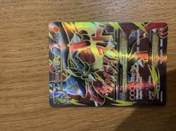 Mega M Lucario Ex 55a/111 Furious Fists Ultra Rare Full Art Holo Pokemon Card - Image 1