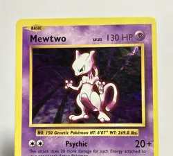 Mewtwo 51/108 (MP) Cracked Ice Holo XY Series: Evolutions 2016 Pokemon Card TCG - Image 4