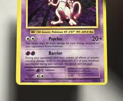 Mewtwo 51/108 (MP) Cracked Ice Holo XY Series: Evolutions 2016 Pokemon Card TCG - Image 5
