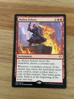 Molten Echoes - Commander 2020 Enchantment Rare Red 054 MTG - Image 1