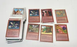 Mixed 1995 Magic: The Gathering (White Border) Trading Card Bundle (Set Of 100) - Image 3