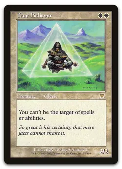 True Believer #57 (LP) Onslaught ONS Magic MTG - Image 1