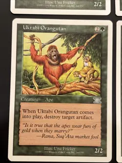 4x Uktabi Orangutan NM UP 6th Edition MTG Magic - Image 4