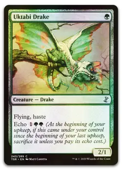 Uktabi Drake #243 (Foil) (NM) Time Spiral Remastered TSR Magic MTG - Image 1