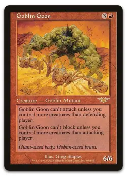 Goblin Goon #99 (LP) Legions LGN Magic MTG - Image 1