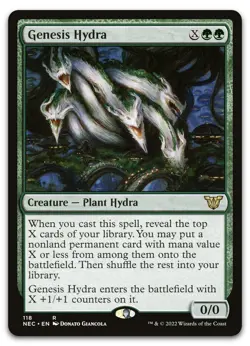 Genesis Hydra #118 (NM) Kamigawa Neon Dynasty NEC Magic MTG - Image 1