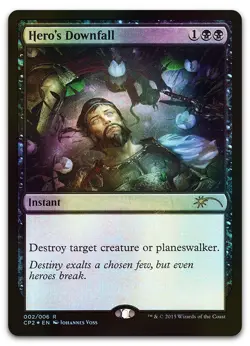 Hero's Downfall #2 (Foil) (LP) Unique and Miscellaneous Promos UMP Magic MTG - Image 1